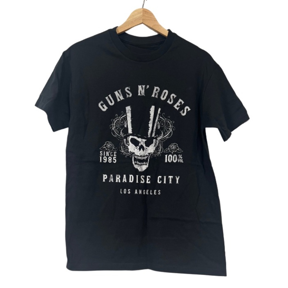 New - Guns an’ Roses Black Graphic Band T-Shirt